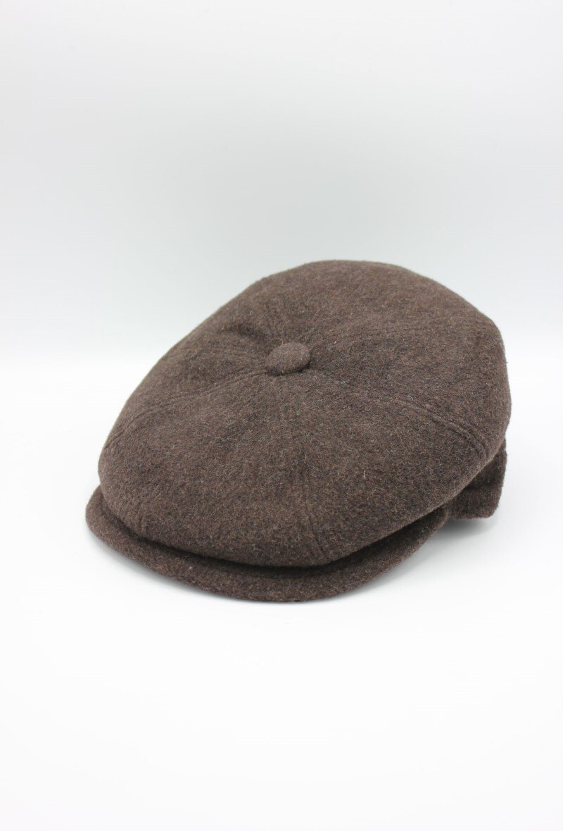 Wholesaler Hologramme Paris - Italian Newsboy Cap in wool blend