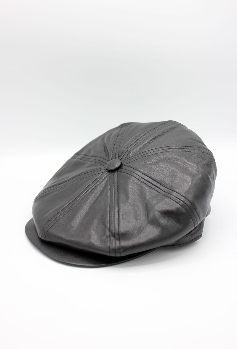 Mayorista Hologramme Paris - Gorra Gavroche Portugal de cuero sintético