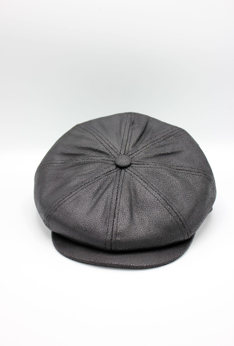 Mayorista Hologramme Paris - Gorra Gavroche Portugal de cuero sintético