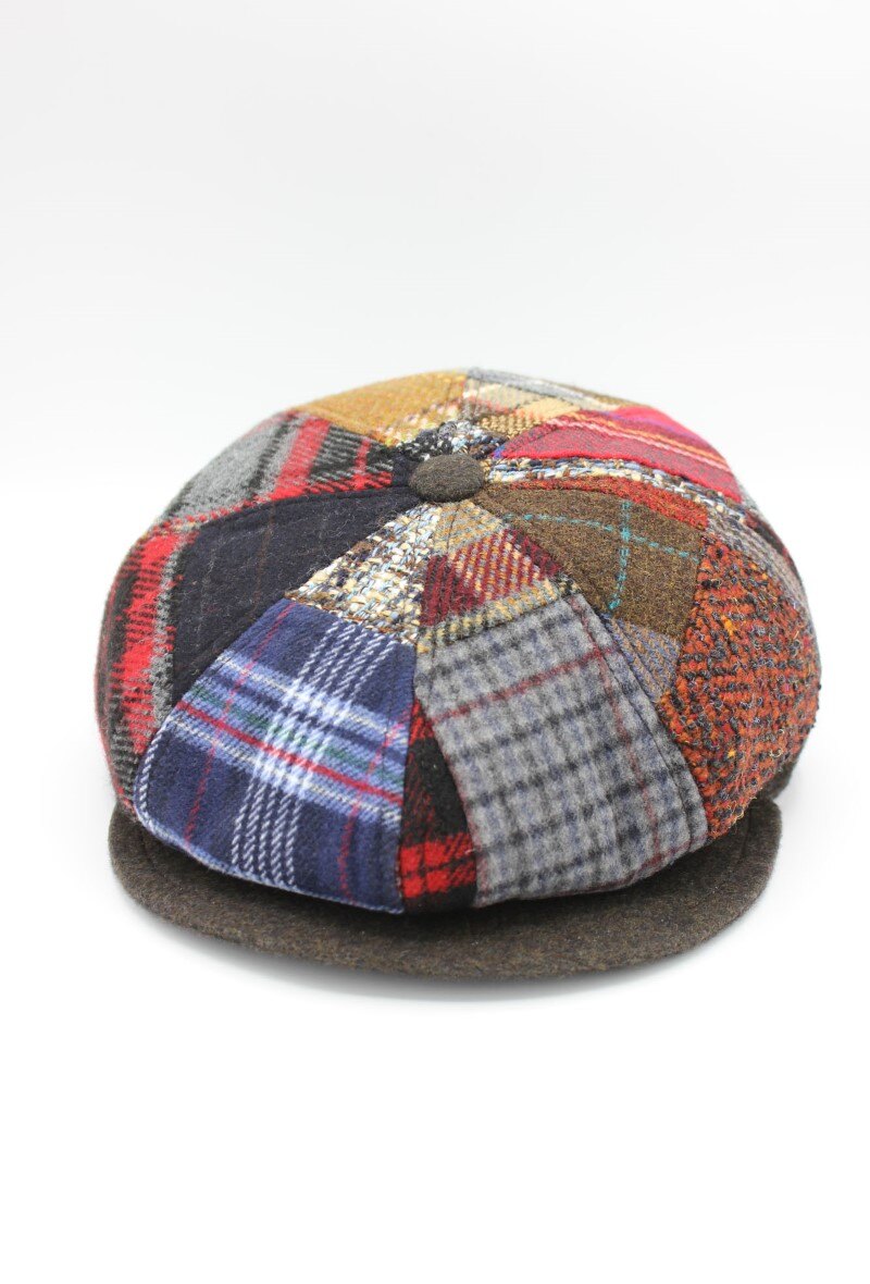 Wholesaler Hologramme Paris - Wool blend Portugal newsboy cap with flaps