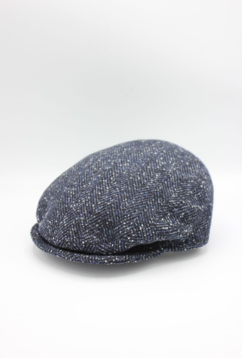 Mayorista Hologramme Paris - Gorra plana italiana de lana mezclada con solapas