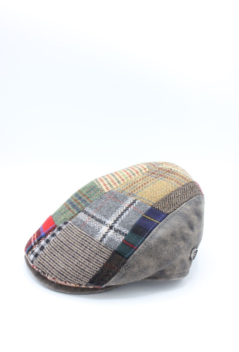 Mayorista Hologramme Paris - Gorra plana italiana de pura lana virgen y cuero