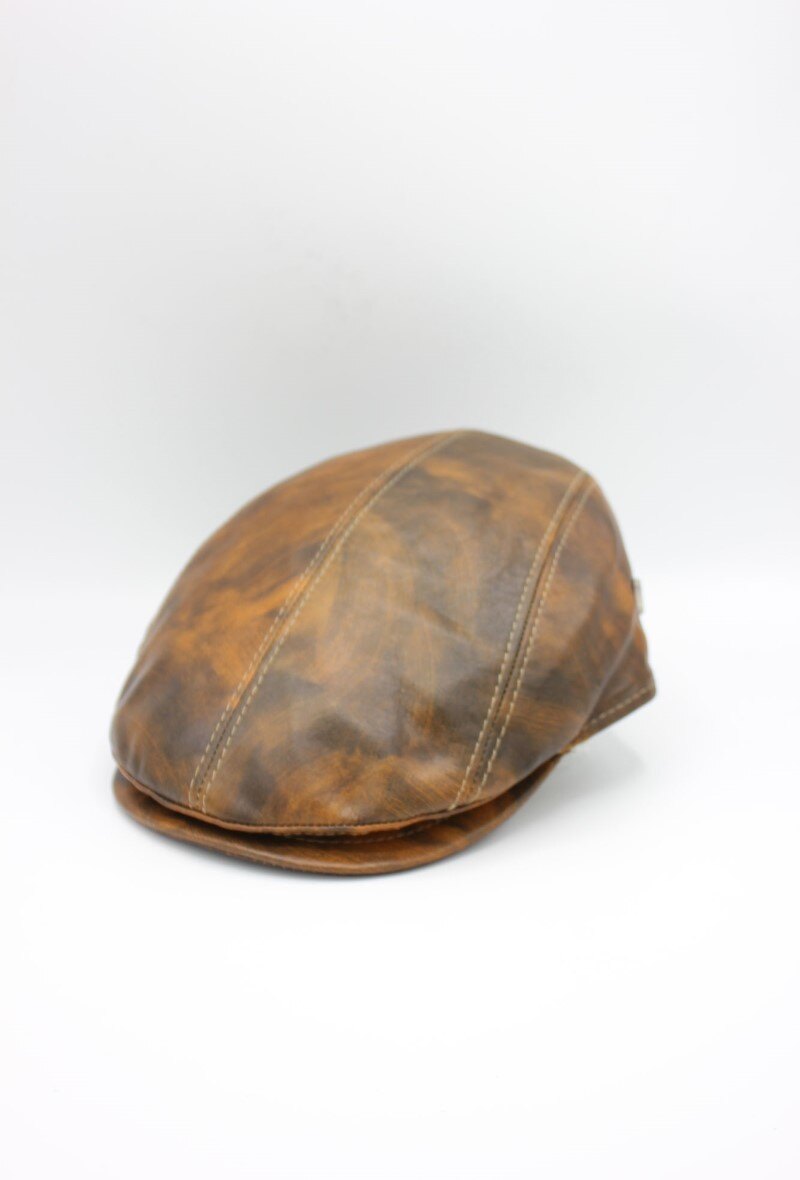 Mayorista Hologramme Paris - Gorra plana italiana de cuero genuino