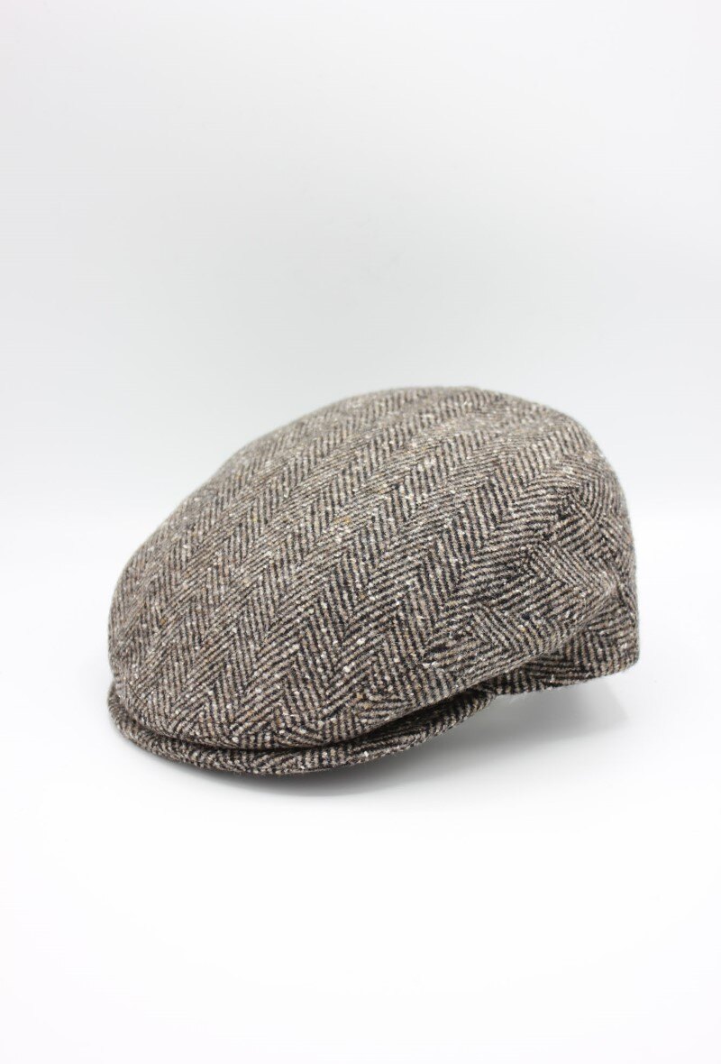 Mayorista Hologramme Paris - Gorra plana italiana de lana mezclada con solapas
