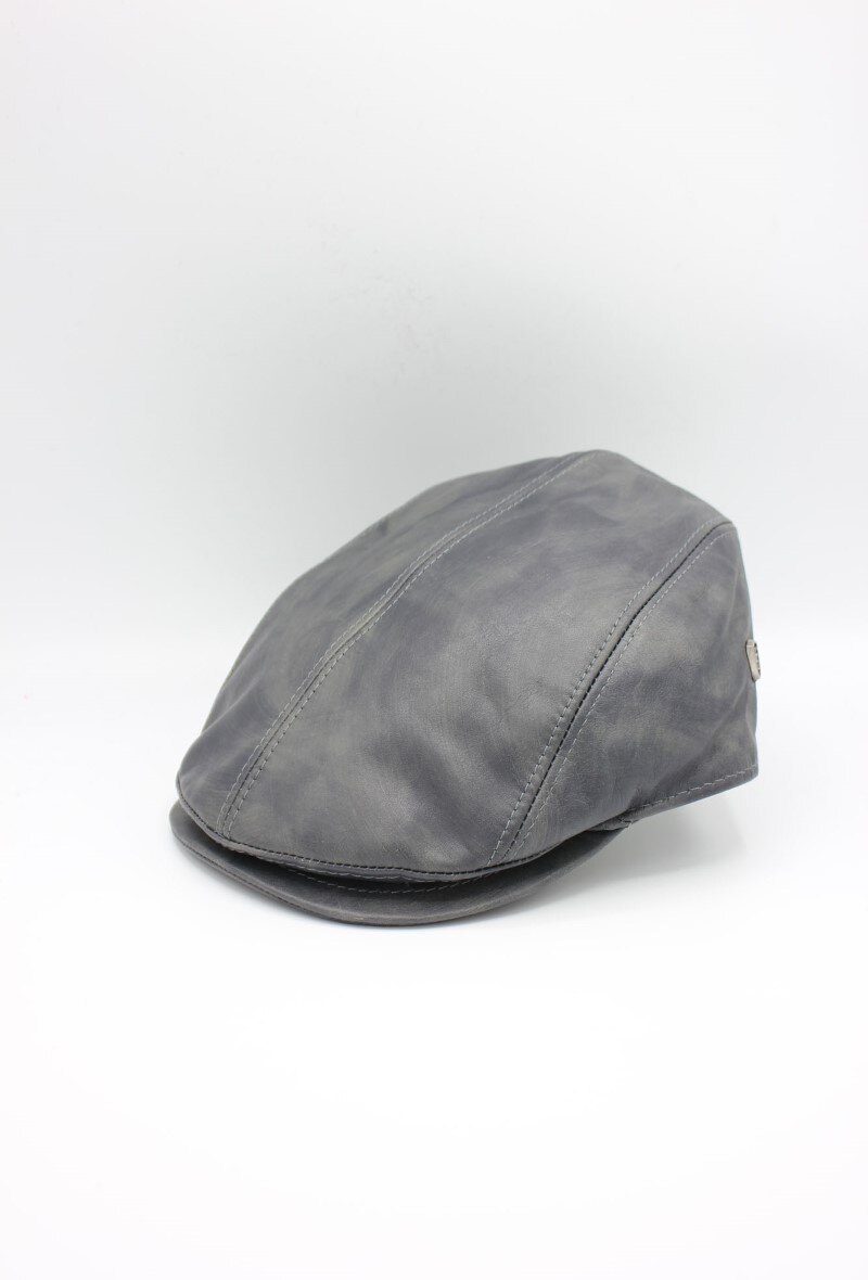 Wholesaler Hologramme Paris - Italian Flat Cap in genuine leather