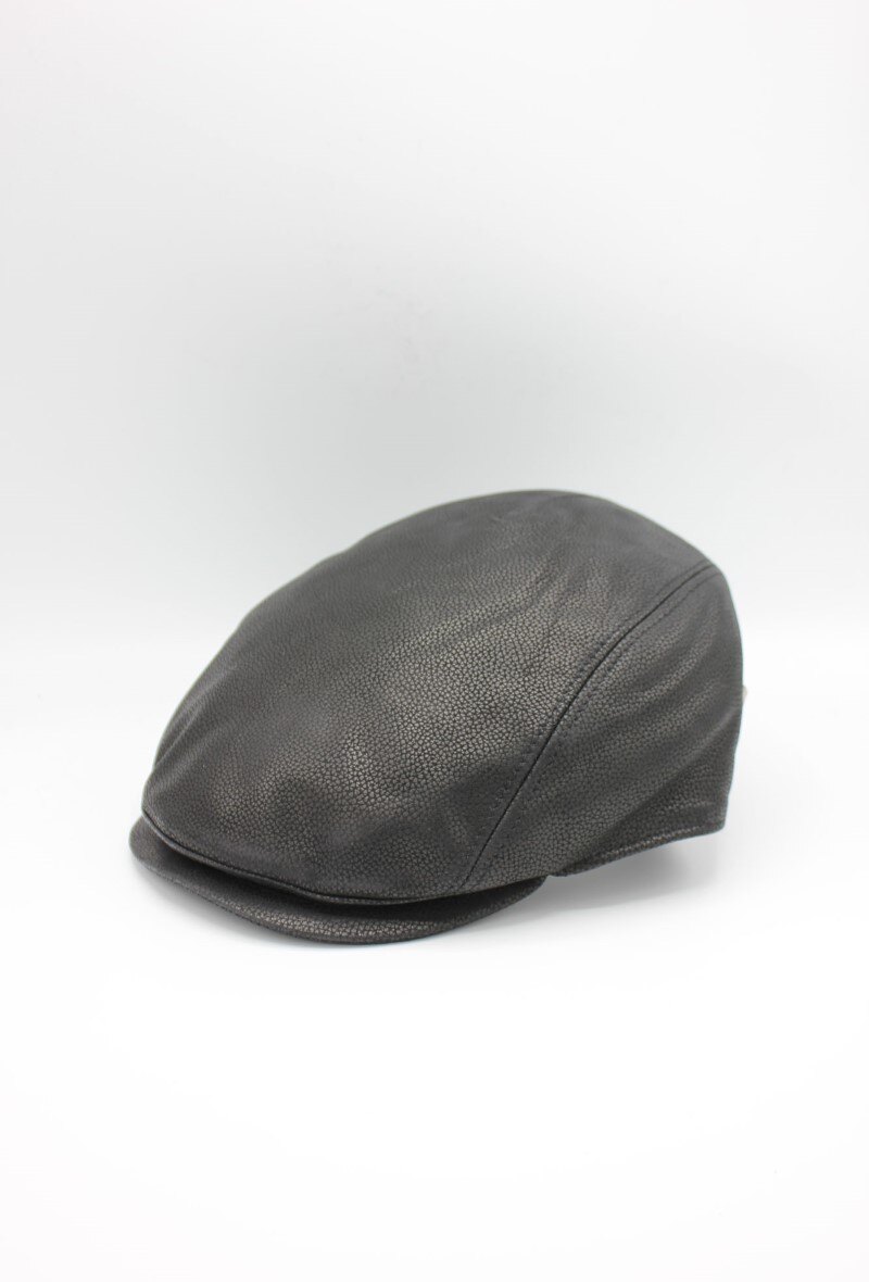 Wholesaler Hologramme Paris - Italian Flat Cap in genuine leather