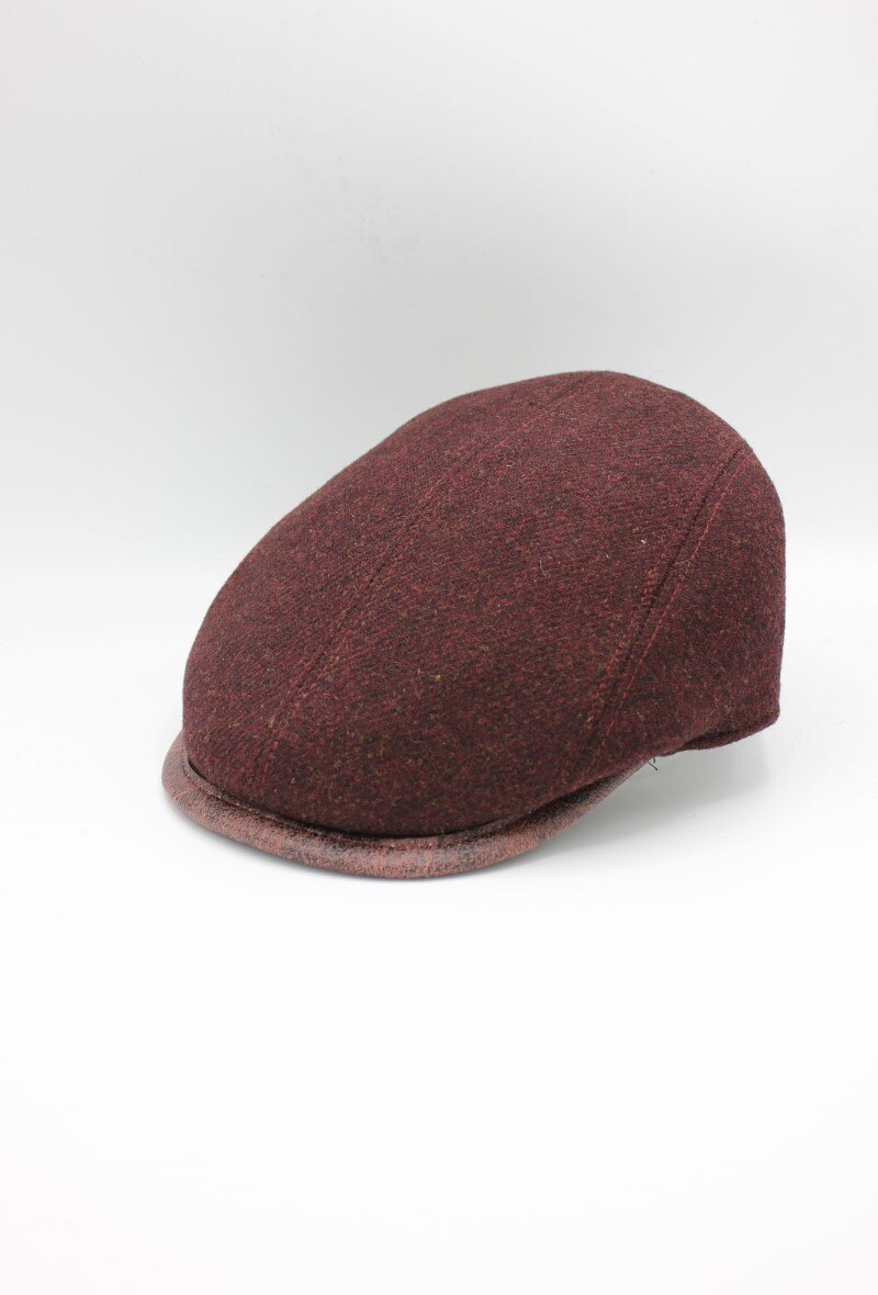 Mayorista Hologramme Paris - Gorra plana italiana de pura lana Shetland