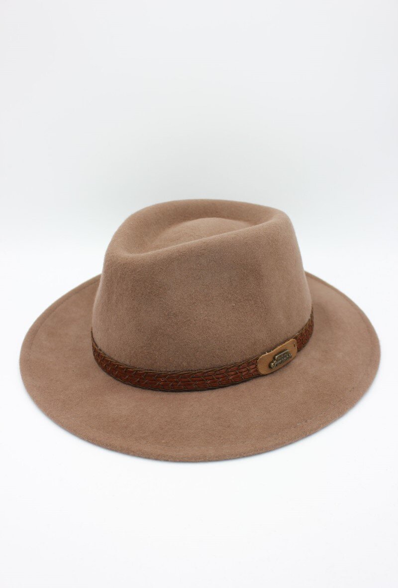 Grossiste Hologramme Paris - Chapeau Italien en pure laine Waterproof Crushable