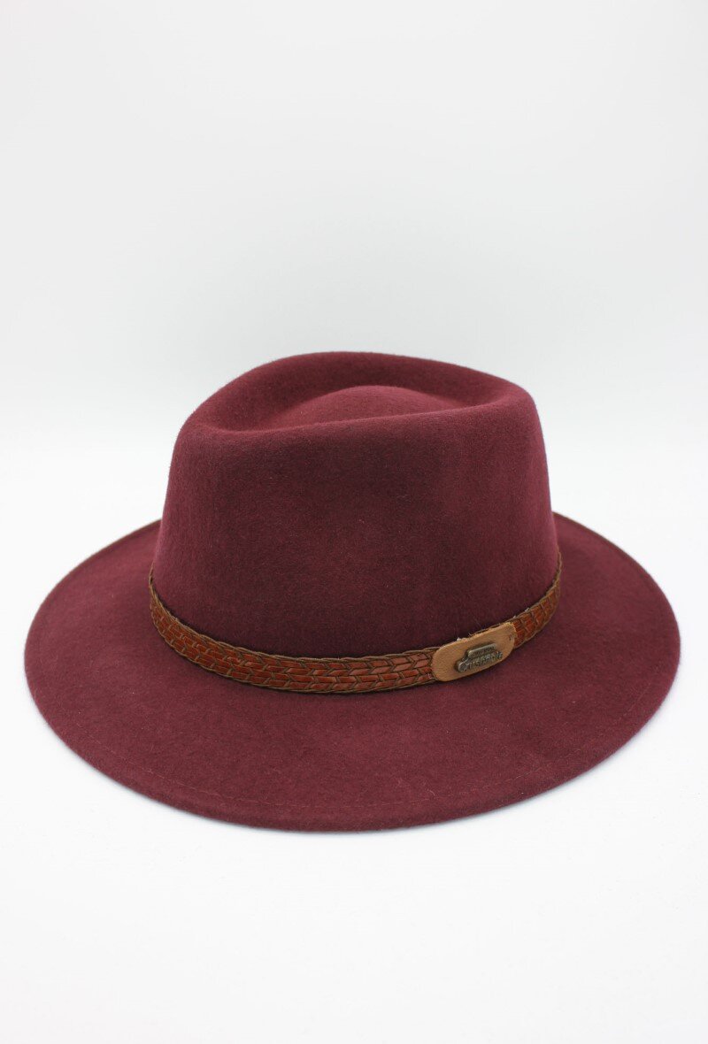 Grossiste Hologramme Paris - Chapeau Italien en pure laine Waterproof Crushable