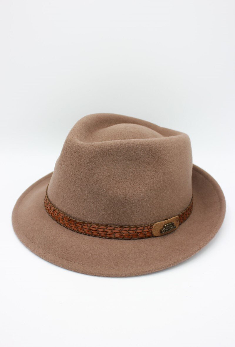 Grossiste Hologramme Paris - Chapeau Italien en pure Laine Waterproof Crushable