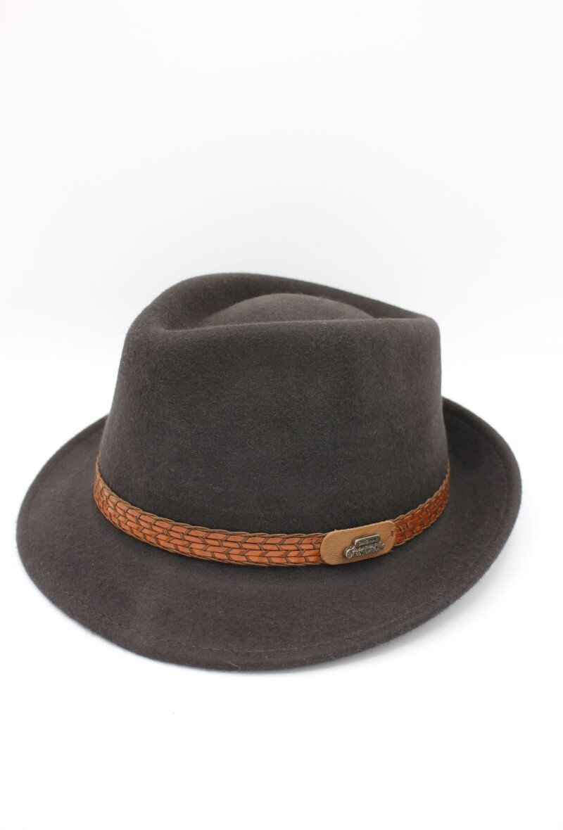 Grossiste Hologramme Paris - Chapeau Italien en pure Laine Waterproof Crushable