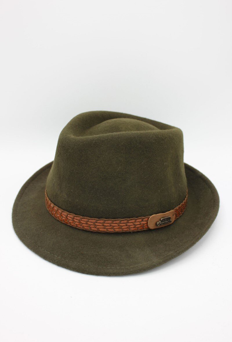 Grossiste Hologramme Paris - Chapeau Italien en pure Laine Waterproof Crushable