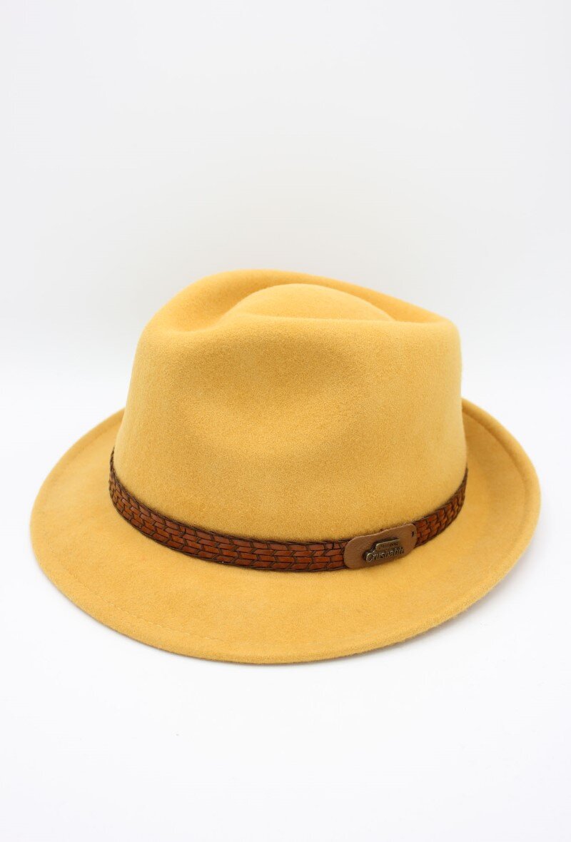 Grossiste Hologramme Paris - Chapeau Italien en pure Laine Waterproof Crushable
