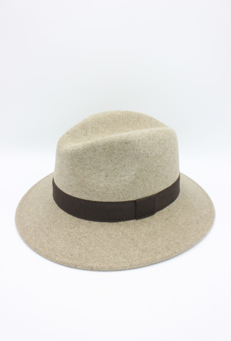 Grossiste Hologramme Paris - Chapeau Italien en pure Laine Waterproof Crushable