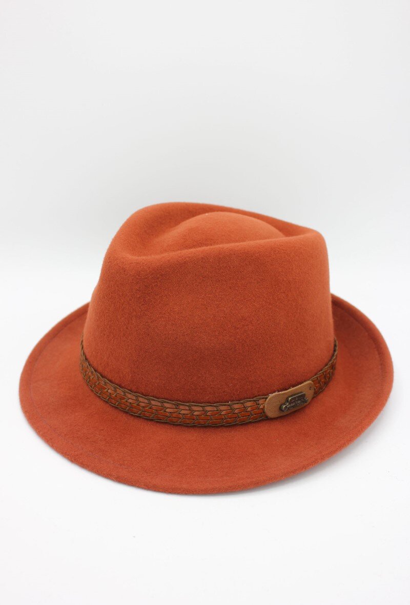 Grossiste Hologramme Paris - Chapeau Italien en pure Laine Waterproof Crushable