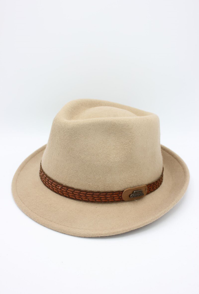 Grossiste Hologramme Paris - Chapeau Italien en pure Laine Waterproof Crushable
