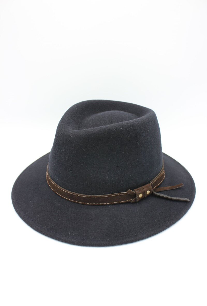 Grossiste Hologramme Paris - Chapeau Italien en pure laine Waterproof Crushable
