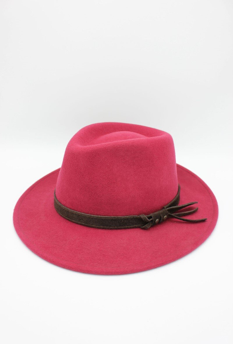 Grossiste Hologramme Paris - Chapeau Italien en pure laine Waterproof Crushable