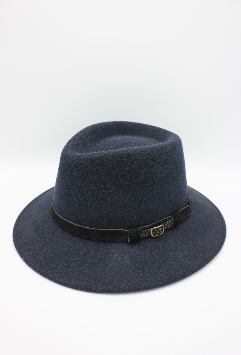 Grossiste Hologramme Paris - Chapeau Italien en pure Laine Waterproof Crushable