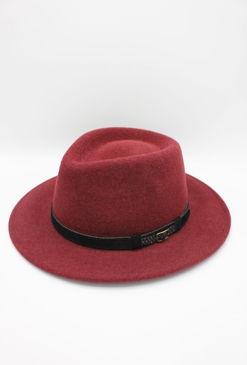 Grossiste Hologramme Paris - Chapeau Italien en pure Laine Waterproof Crushable