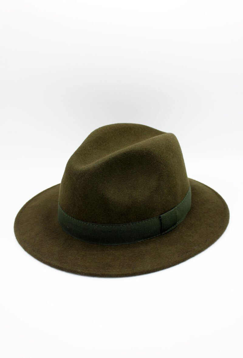 Grossiste Hologramme Paris - Chapeau Italien en pure Laine Waterproof Crushable