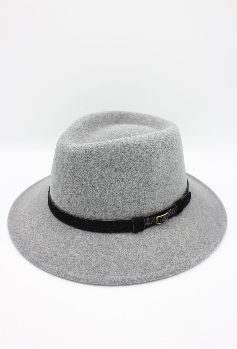 Grossiste Hologramme Paris - Chapeau Italien en pure Laine Waterproof Crushable