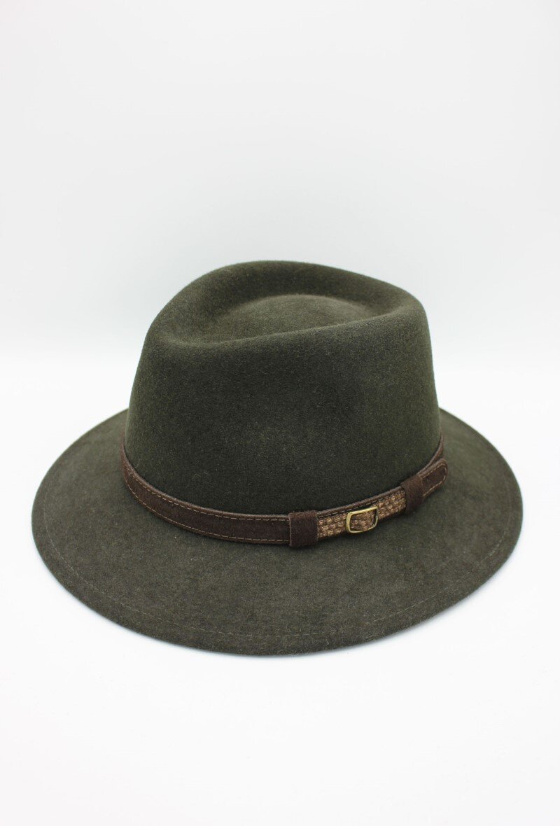 Grossiste Hologramme Paris - Chapeau Italien en pure Laine Waterproof Crushable