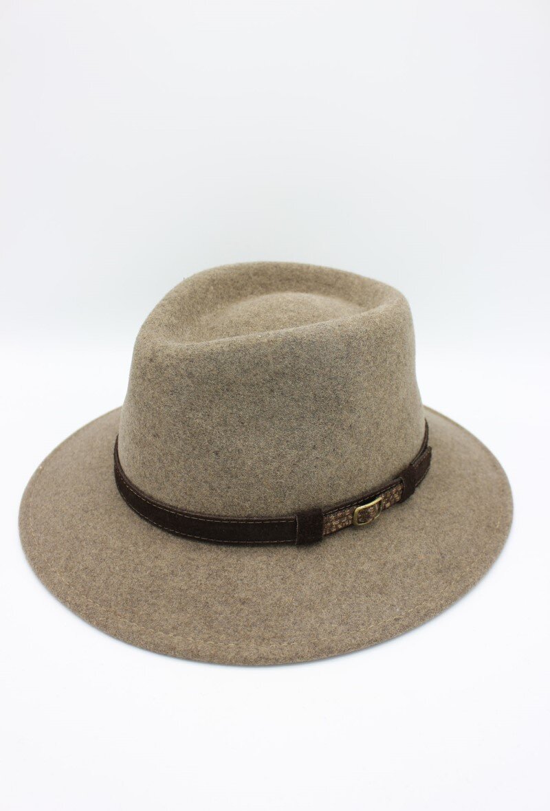 Grossiste Hologramme Paris - Chapeau Italien en pure Laine Waterproof Crushable