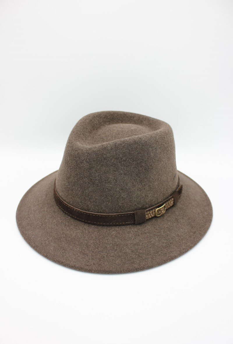 Grossiste Hologramme Paris - Chapeau Italien en pure Laine Waterproof Crushable