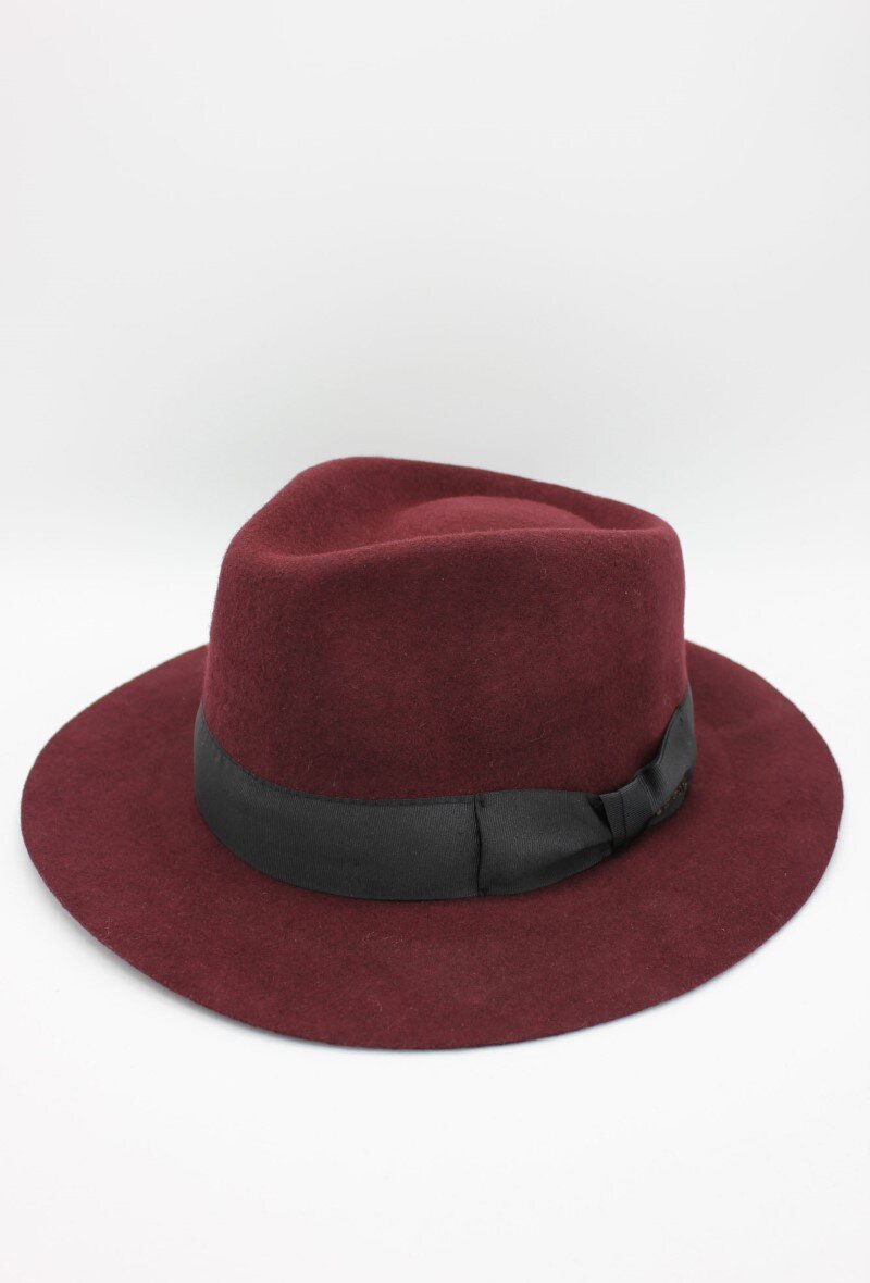 Grossiste Hologramme Paris - Chapeau Italien en pure Laine Waterproof Crushable