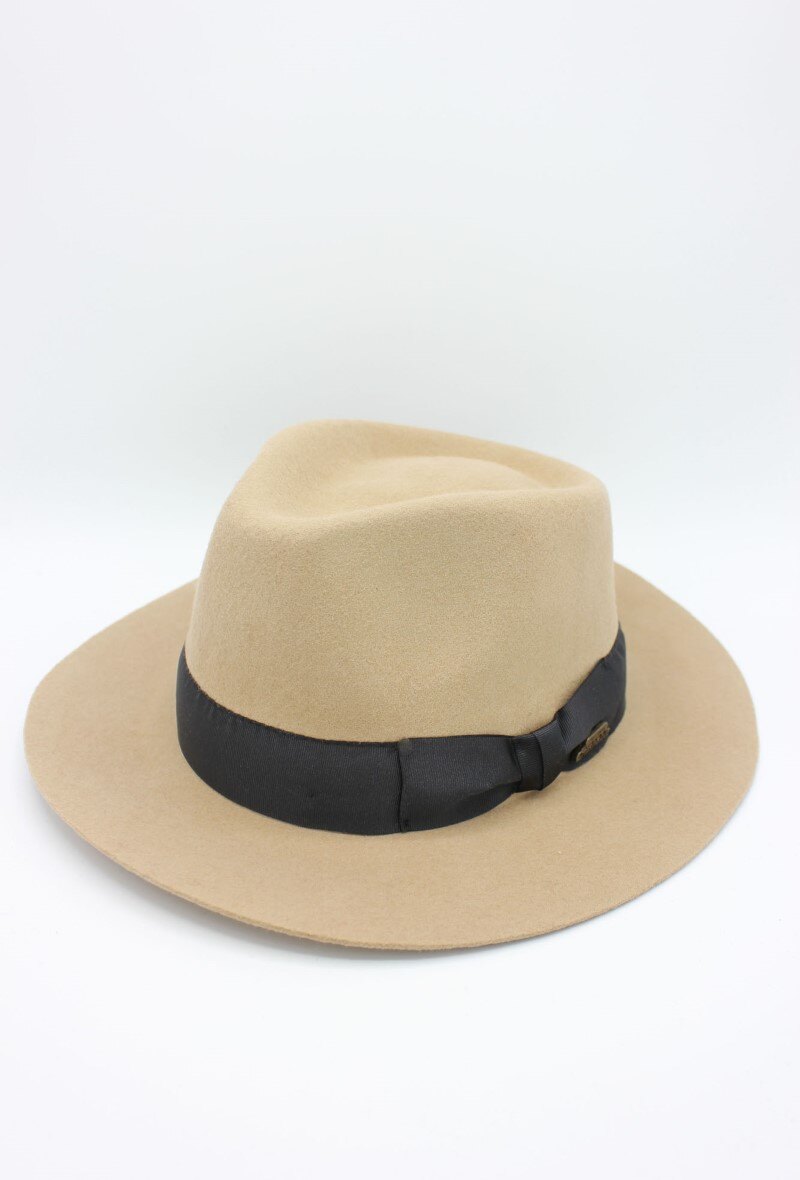 Grossiste Hologramme Paris - Chapeau Italien en pure Laine Waterproof Crushable