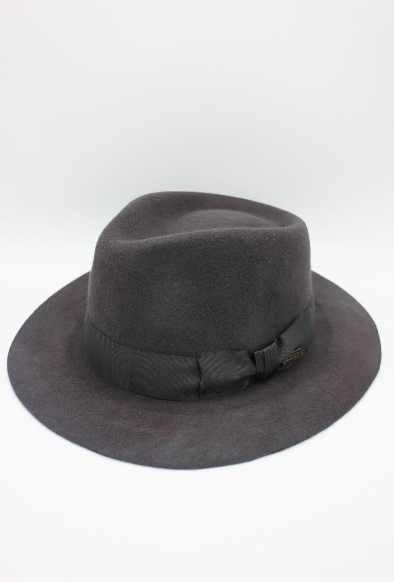 Grossiste Hologramme Paris - Chapeau Italien en pure Laine Waterproof Crushable