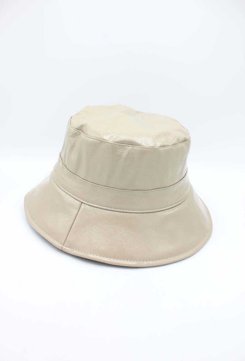 Mayorista Hologramme Paris - Gorro tipo pescador de piel sintética con interior acolchado