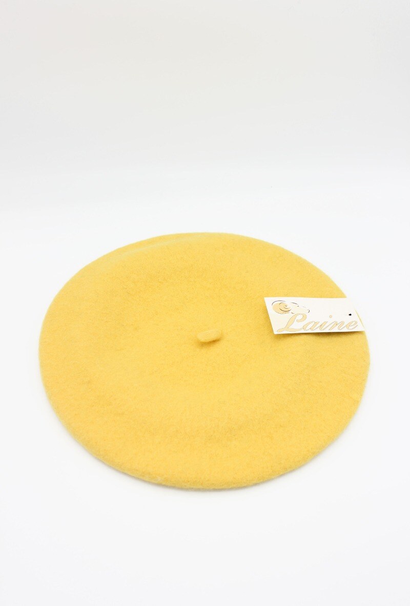 Wholesaler Hologramme Paris - Classic Beret in pure Wool