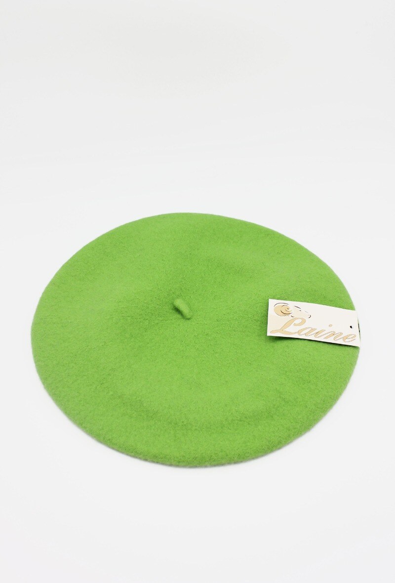 Wholesaler Hologramme Paris - Classic Beret in pure Wool