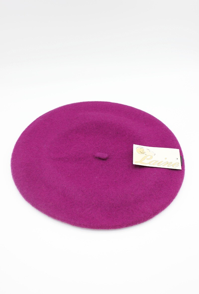 Wholesaler Hologramme Paris - Classic Beret in pure Wool