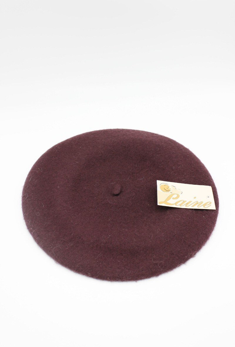 Wholesaler Hologramme Paris - Classic Beret in pure Wool