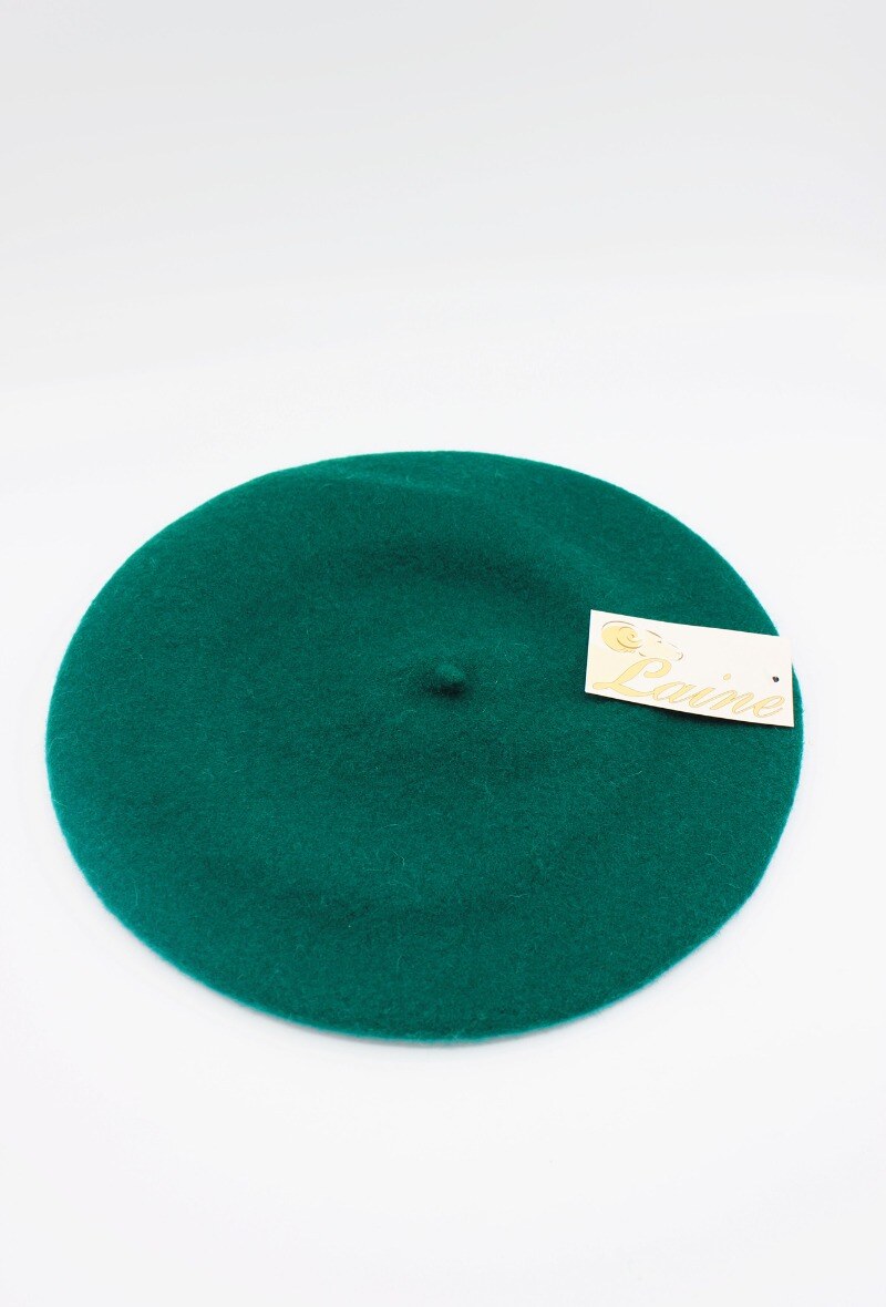 Wholesaler Hologramme Paris - Classic Beret in pure Wool