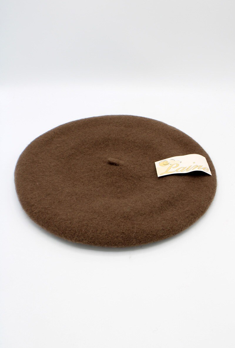 Wholesaler Hologramme Paris - Classic Beret in pure Wool