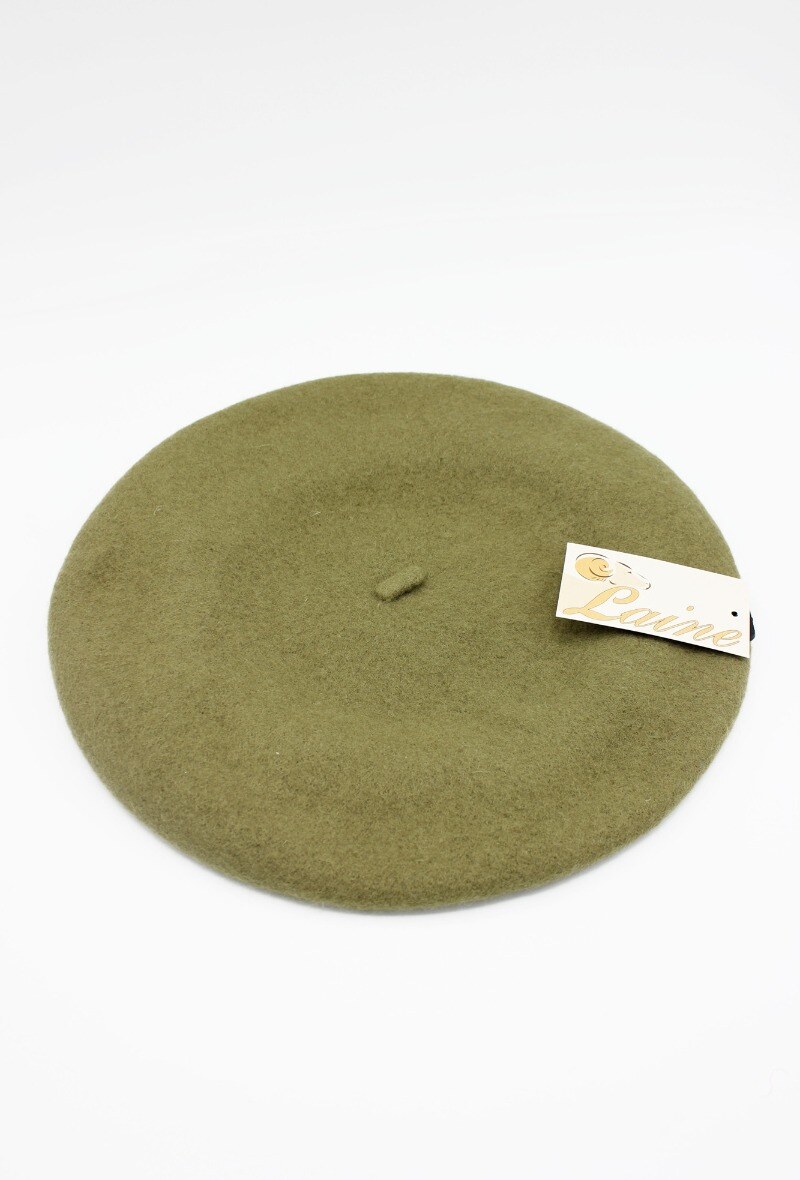 Wholesaler Hologramme Paris - Classic Beret in pure Wool