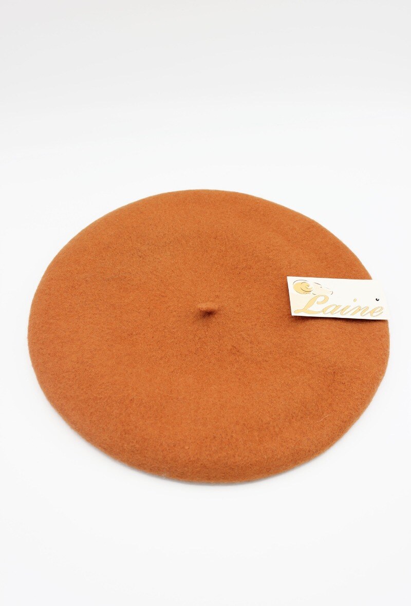 Wholesaler Hologramme Paris - Classic Beret in pure Wool