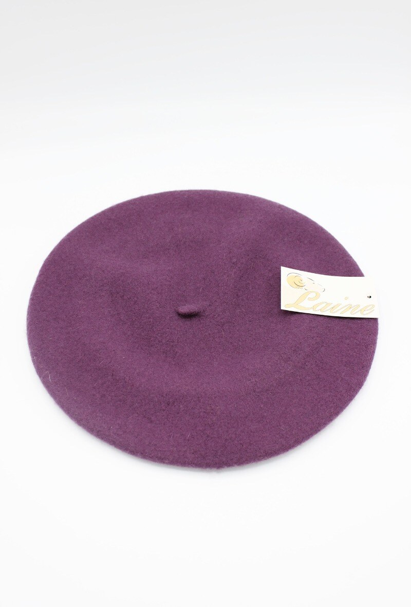 Wholesaler Hologramme Paris - Classic Beret in pure Wool