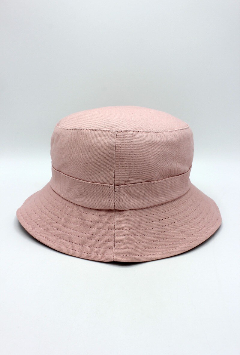 Grossista Hologramme Paris - Classico cappello a secchiello in cotone liscio
