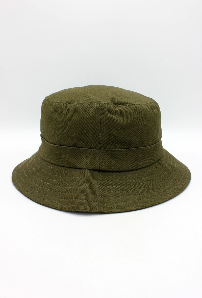 Grossista Hologramme Paris - Classico cappello a secchiello in cotone liscio