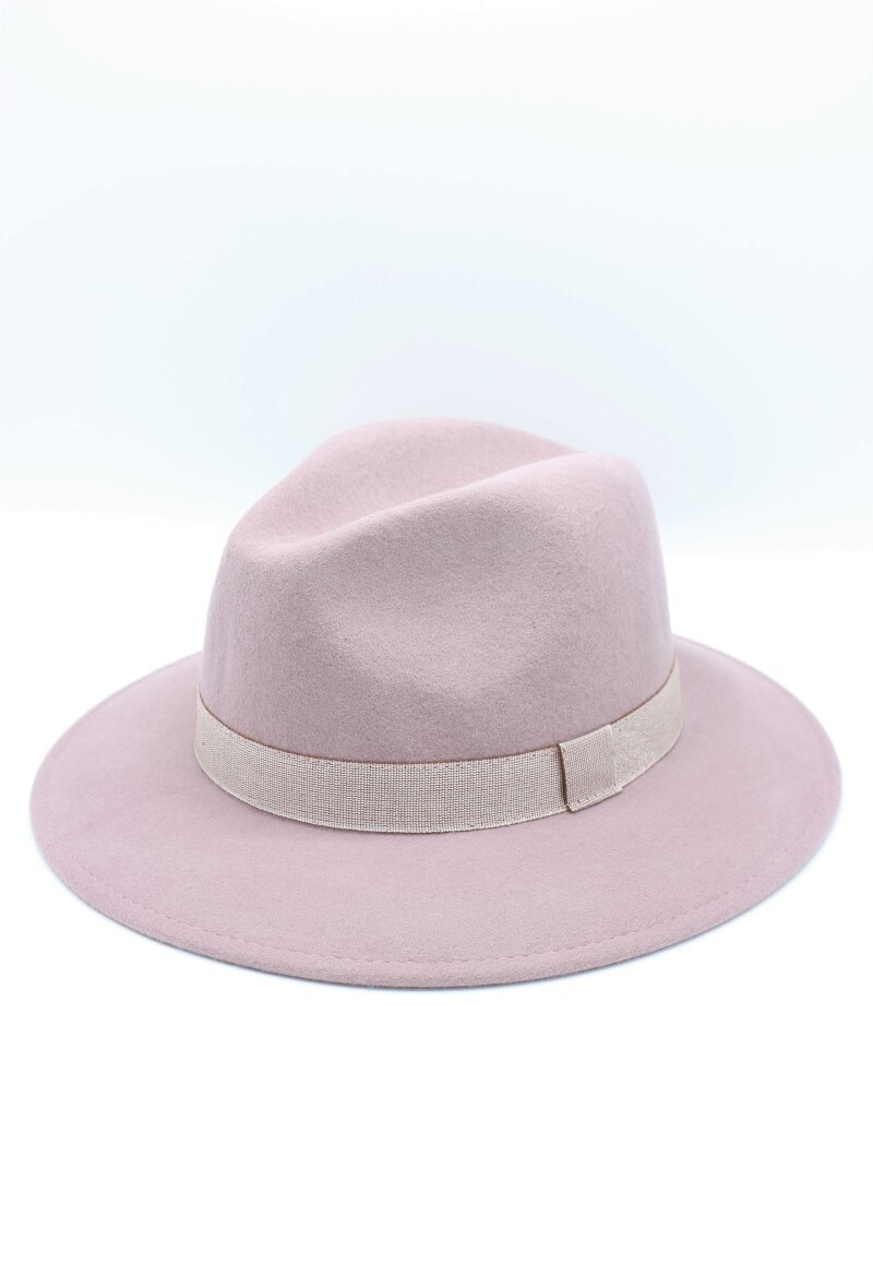 Grossiste Hologramme Paris - Fedora Italien en laine New Art 01 Malva