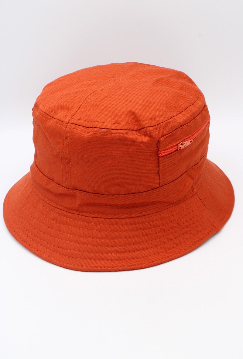 Wholesaler Hologramme Paris - Classic Cotton Bucket Hat with zip