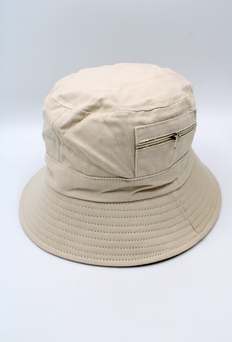 Wholesaler Hologramme Paris - Classic Cotton Bucket Hat with zip