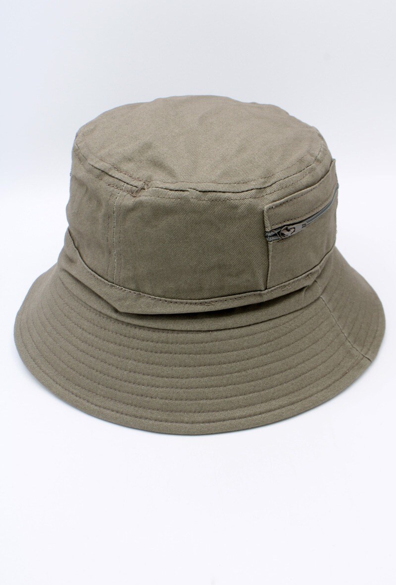 Wholesaler Hologramme Paris - Classic Cotton Bucket Hat with zip
