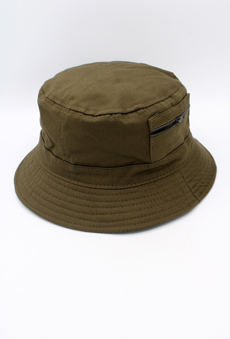 Wholesaler Hologramme Paris - Classic Cotton Bucket Hat with zip