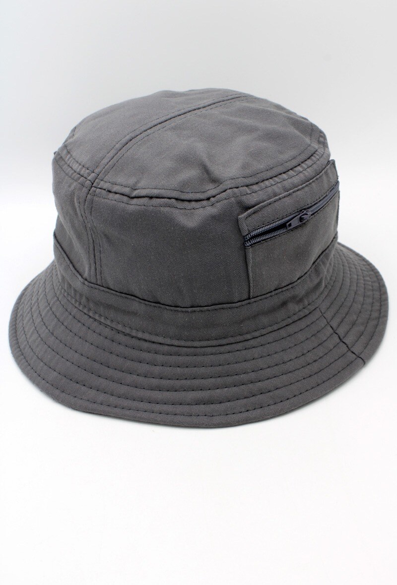 Wholesaler Hologramme Paris - Classic Cotton Bucket Hat with zip